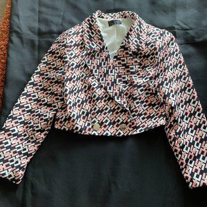 Blihe Button Front Crop Jacket